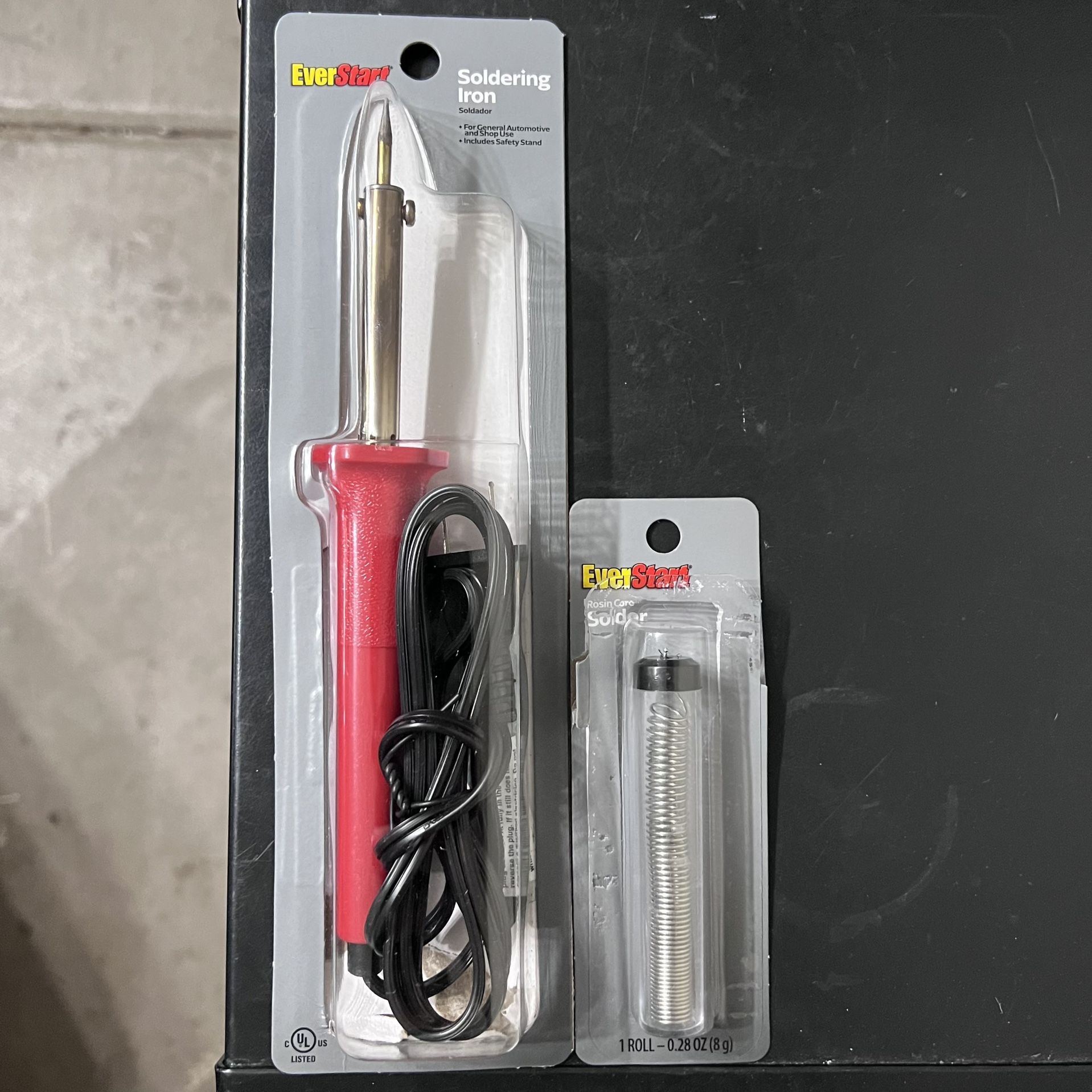 Soldering Set (Iron & Rosin Core)