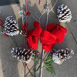 Lot Of Large Christmas Crafting Items 