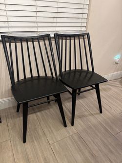Dining or desk chairs (2 total)
