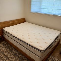 Queen Bed + Box Spring