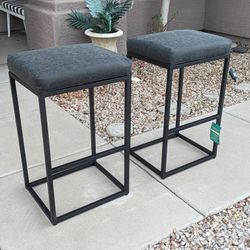 Padded Counter Height Barstools 