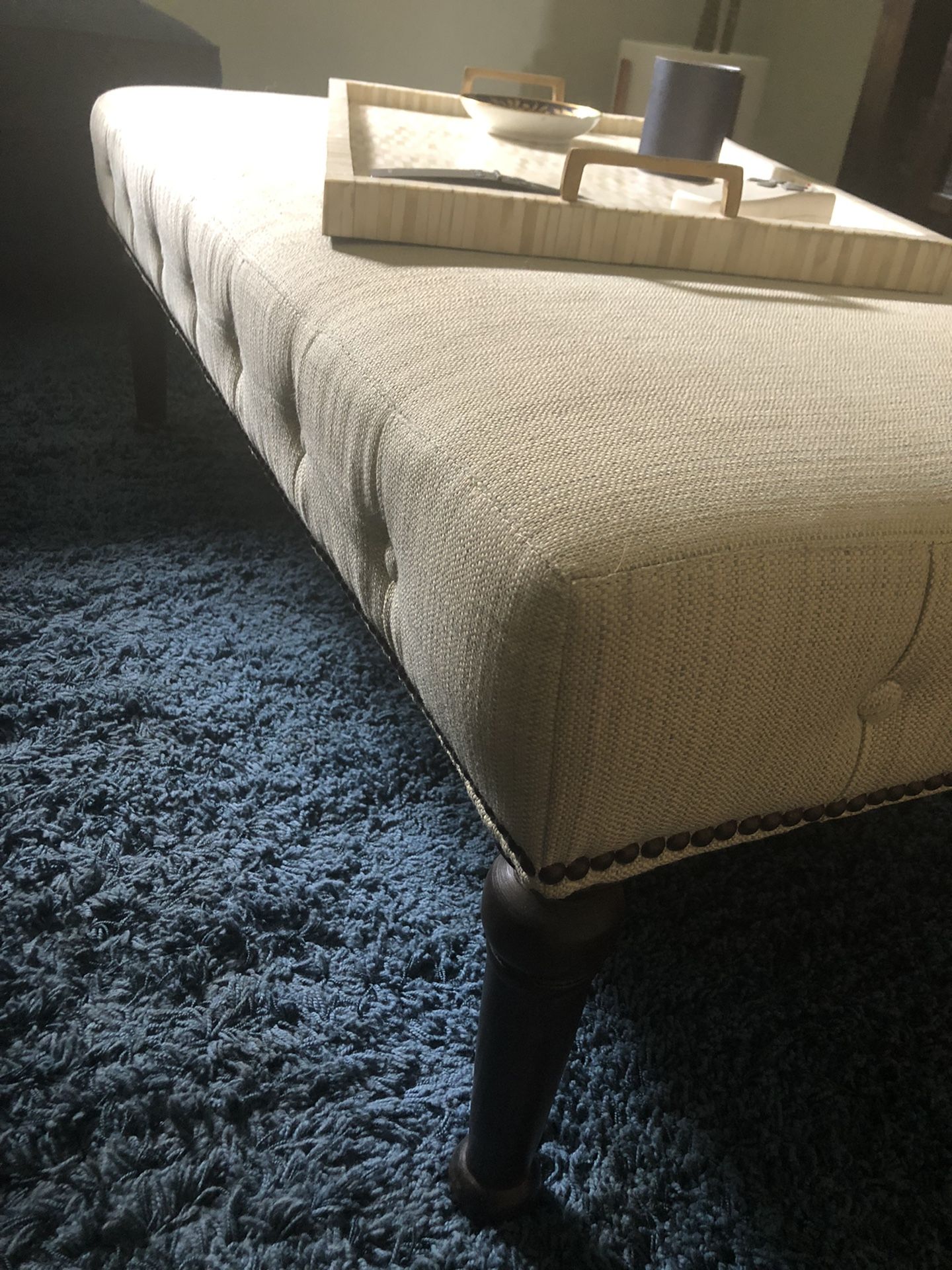 Custom Blue Area Rug 6’ X 9’