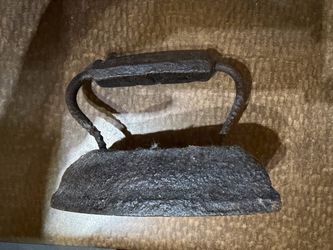 Antique Cast Iron Sad Iron - Vintage Farmhouse Decor / Doorstop - $30 OBO