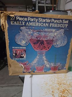 punch bowl set