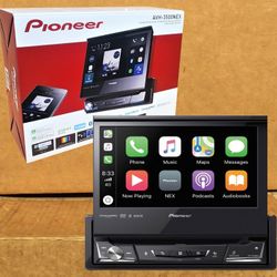 Pioneer Single Din Touchscreen Car Stereo DVD CD Player Am Fm Radio Bluetooth USB Apple Carplay & Android Auto EQ AVH-3500NEX 🚨 No Credit Needed 🚨 