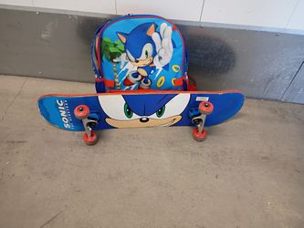 The Skateboard 🛹🛹 22" Personalidad SONIC The 