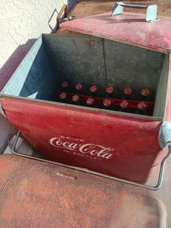 1950 vintage cola chest