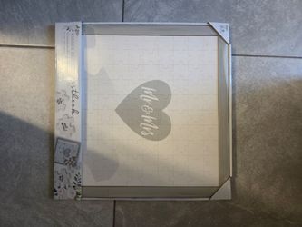 Wedding puzzle guest book