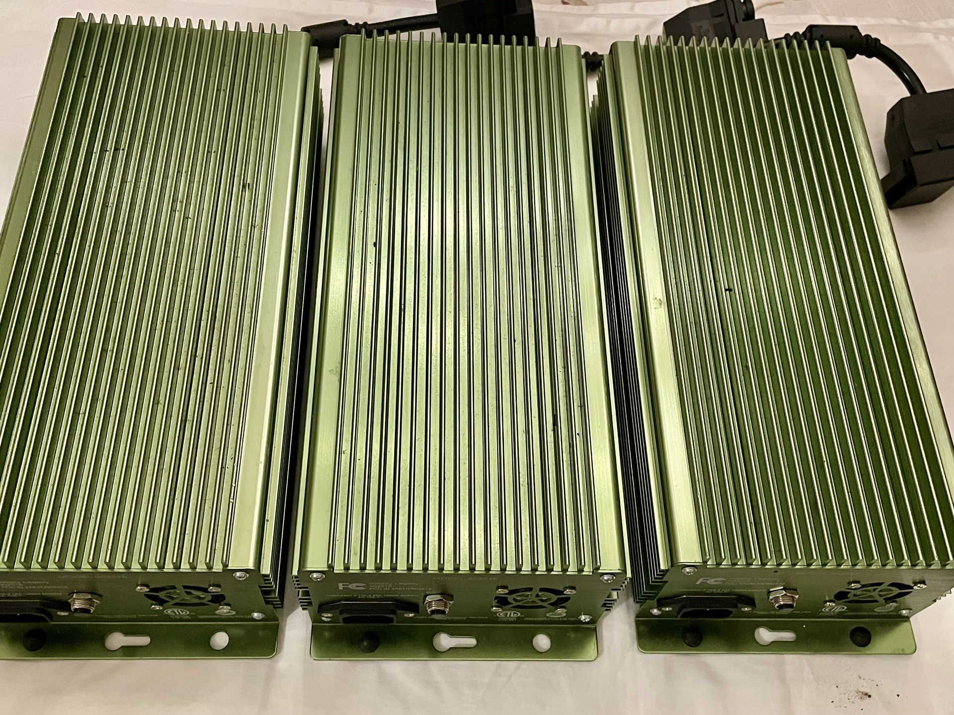 Lot Of 3 Galaxy Legacy Select-A-Watt Electronic Ballast 1000W/750W/600W Turbo #902518