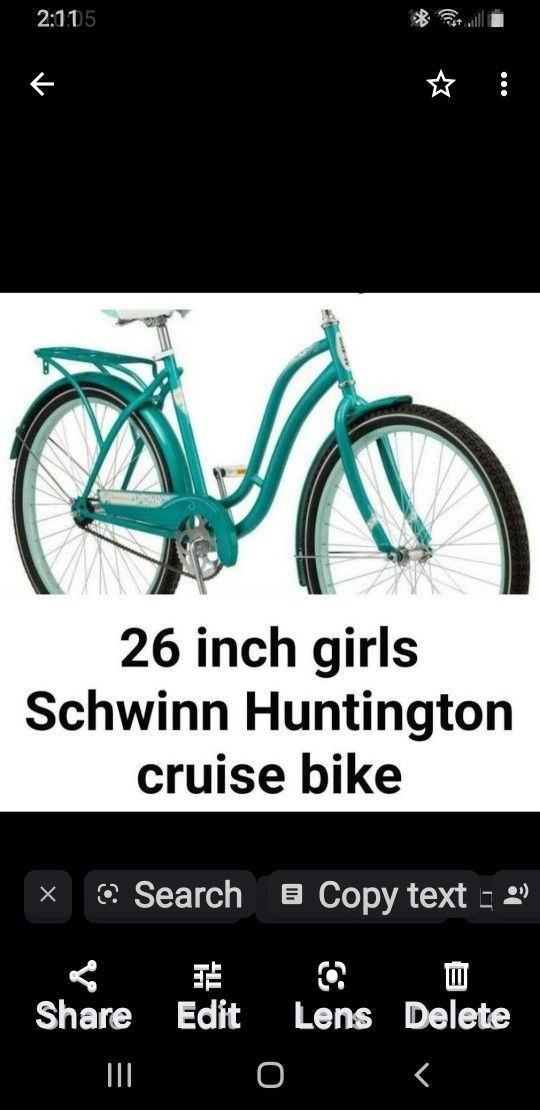 26 Inch Schwinn Girls Bike