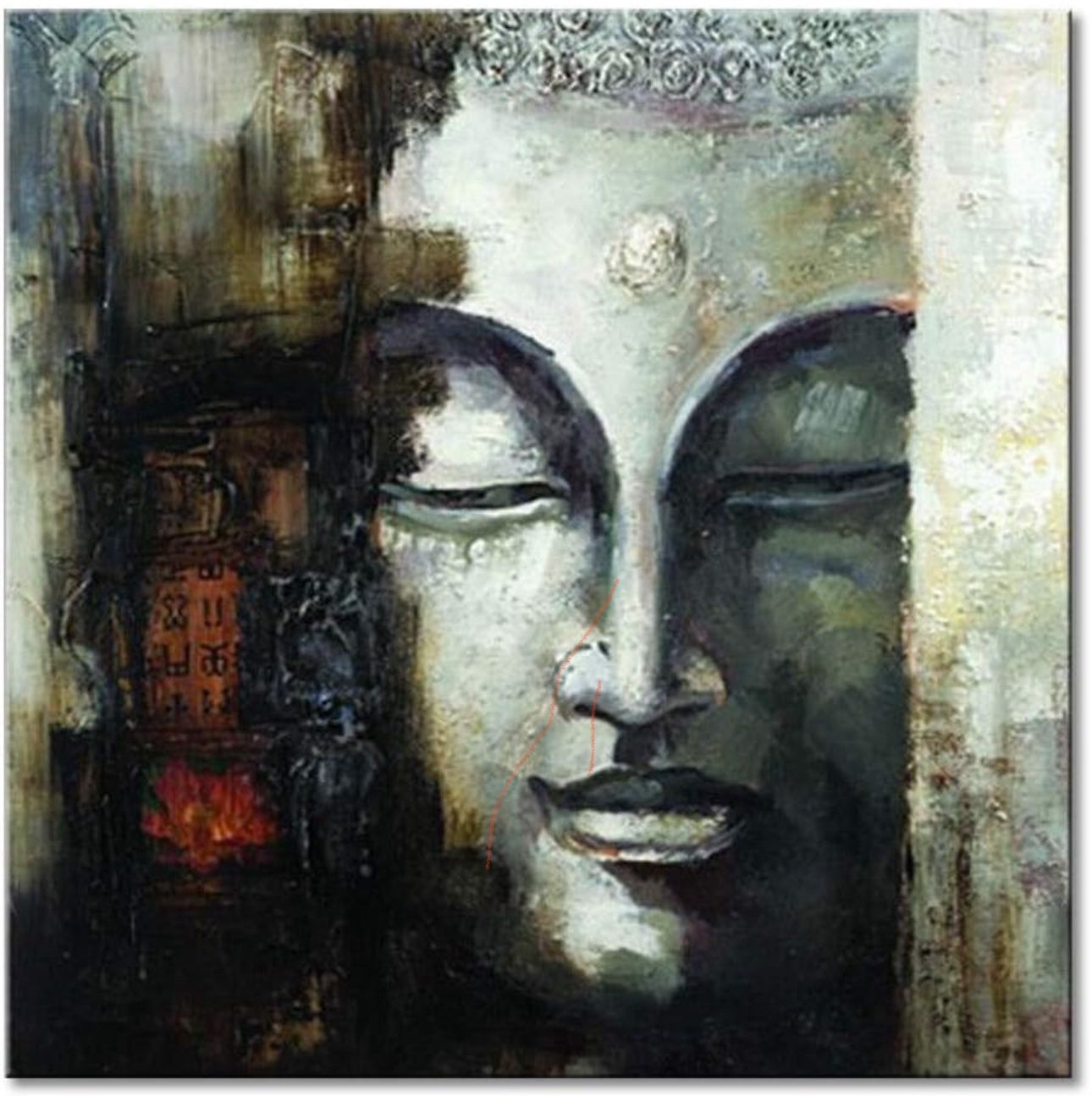 Buddha wall art