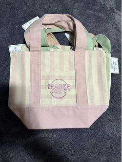 Trader Joe’s Striped Mini Tote Bags