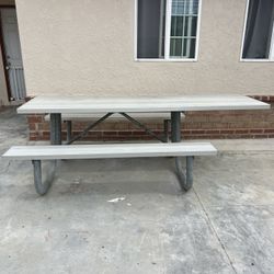 Metal Picnic Table