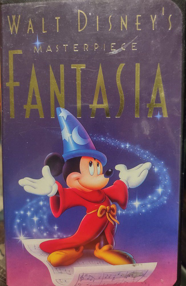 1991 Black Diamond Disney Fantasia Rare 