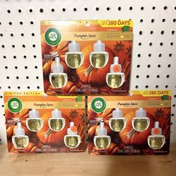 Brand New Air Wick Pumpkin Refills - $6 each