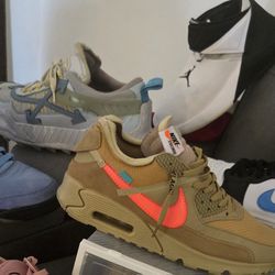 2pair OFF WHITES/ 3pair JORDAN'S 