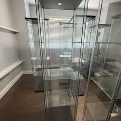IKEA Detolf Glass Display Case Or Cases 