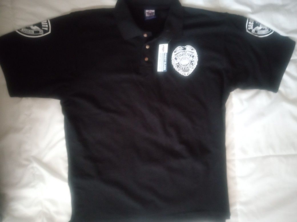 Polo Security Shirts (Large)