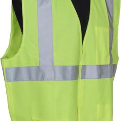 BRAND NEW IN BAG Radians SV4GS3X Class 2 Breakaway Solid Safety Vests, Bright Yellow, 3XL 