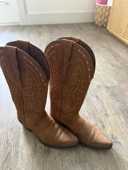 Brown Cowgirl Boots Wide Calf