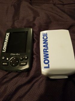 Lowrance 4x depth finder