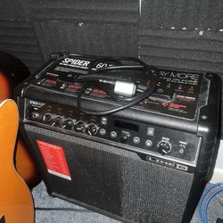 Line 6 Spider Mk2 V60 Amplifier With Relay G10TII Wireless Input