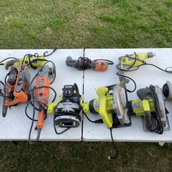 Ridgid Not Working Tools (for Parts Only)