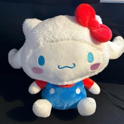 Cinnamoroll Hello Kitty Costume Plush