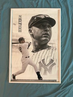 Derek Jeter New York Yankees Framed Poster - Make an offer, leaving AZ 9/18