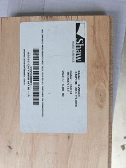 Shaw engineered hardwood Flooring - Roosevelt