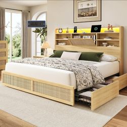 New In Box King bedframe, can deliver
