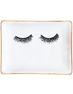 Eyelash Ceramic Jewelry Trinket Dish