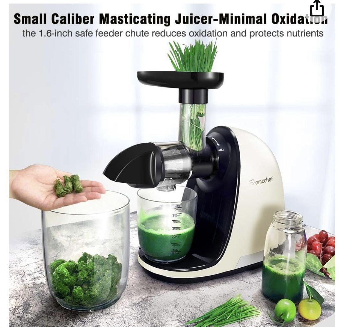 Juicer In Brand New Condition. Only Used Once. Cream Color
