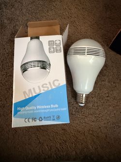 Music wireless bulb