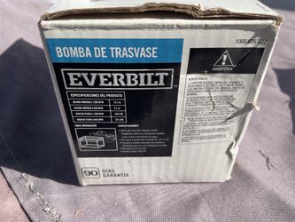 Brand New Ever Built Mobile Pump For Removing Water Drill