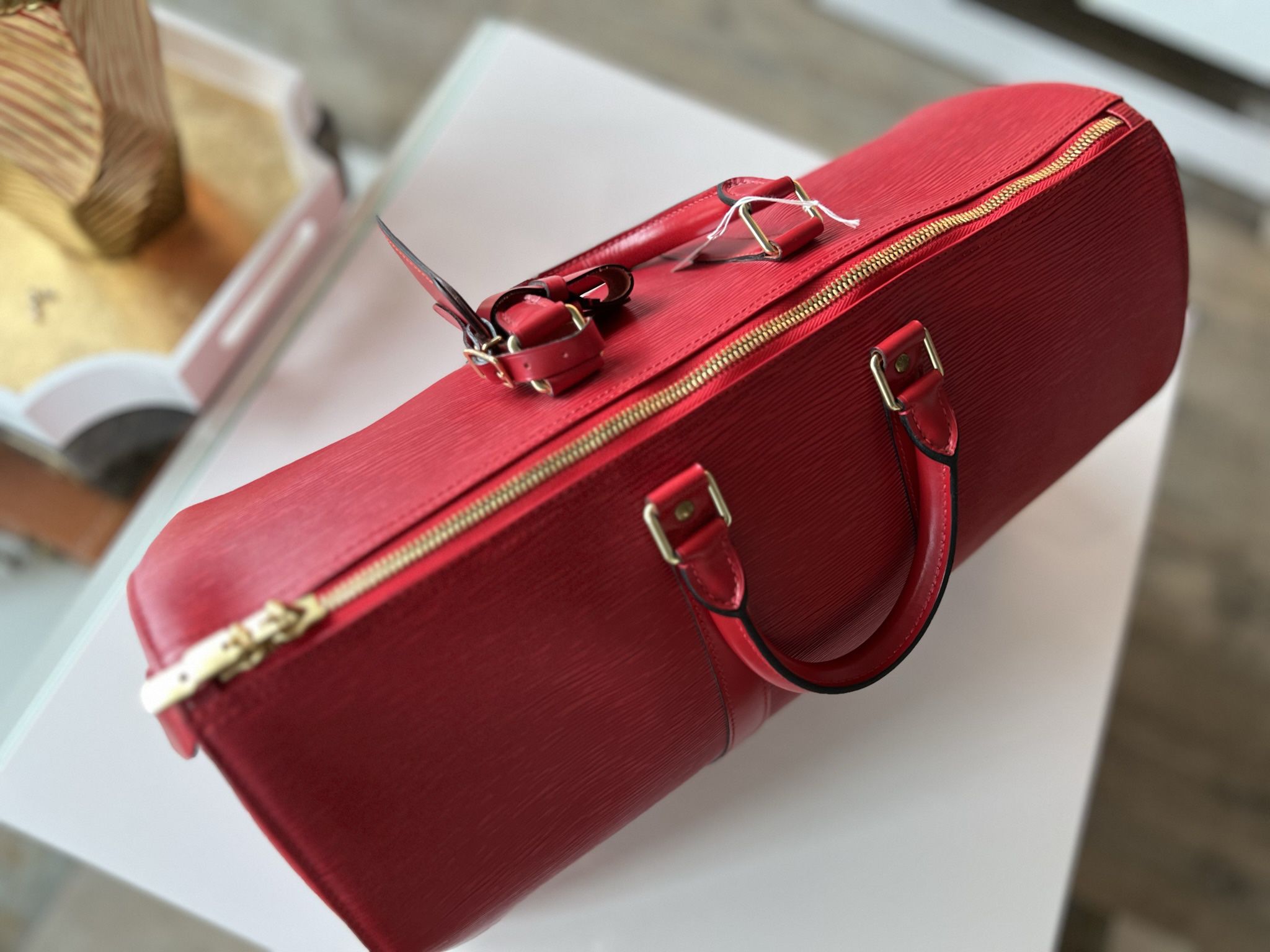 Louis Vuitton Epi Red Keepall 45 for Sale in Honolulu, HI - OfferUp