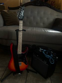 Ibanzes guitar + amp