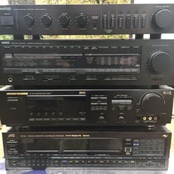 Vintage Stereo Receivers Pre Amplifiers 
