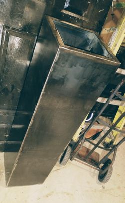 4'x12"X12" A588 Steel Planter