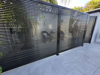 horizontal fence