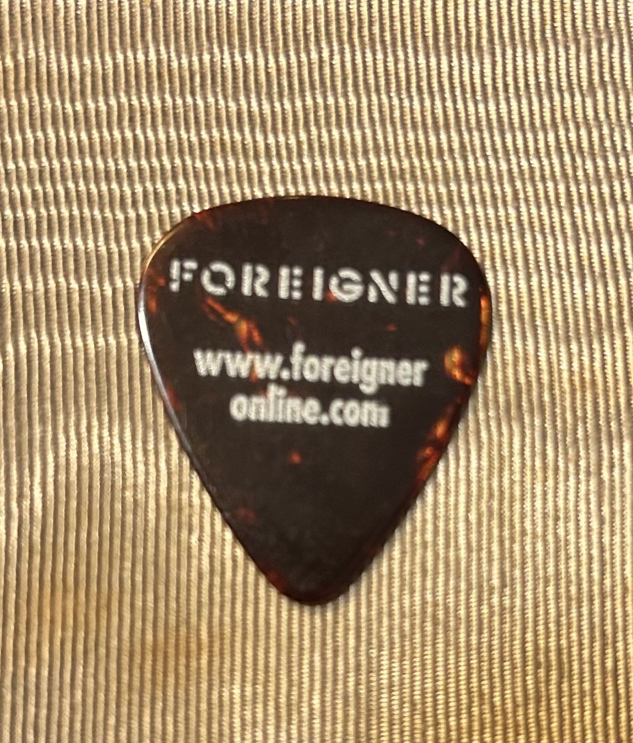 Foreigner Guitar Pic