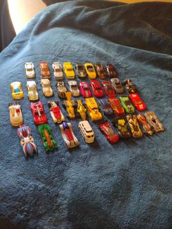 Vintage old hotwheels cars lot