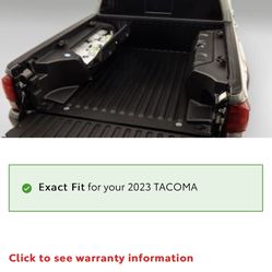 Toyota Tacoma Trail Edition Oem Storage And Cooler