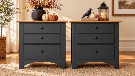 Solid Wood Nightstands Bedside tables