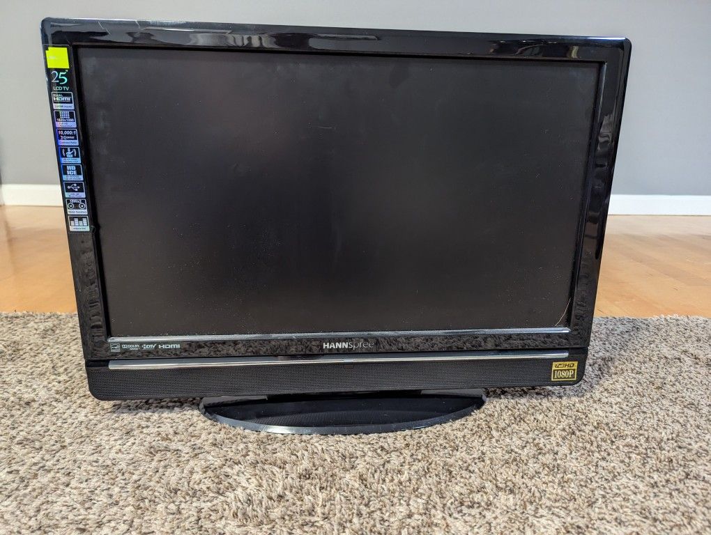 25" Hannspree TV