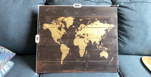 Wall Decor- World Map
