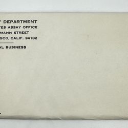 1964-U.C Treasury Department Bureau Of The Mink 90% Silver Coin Set (Sealed)