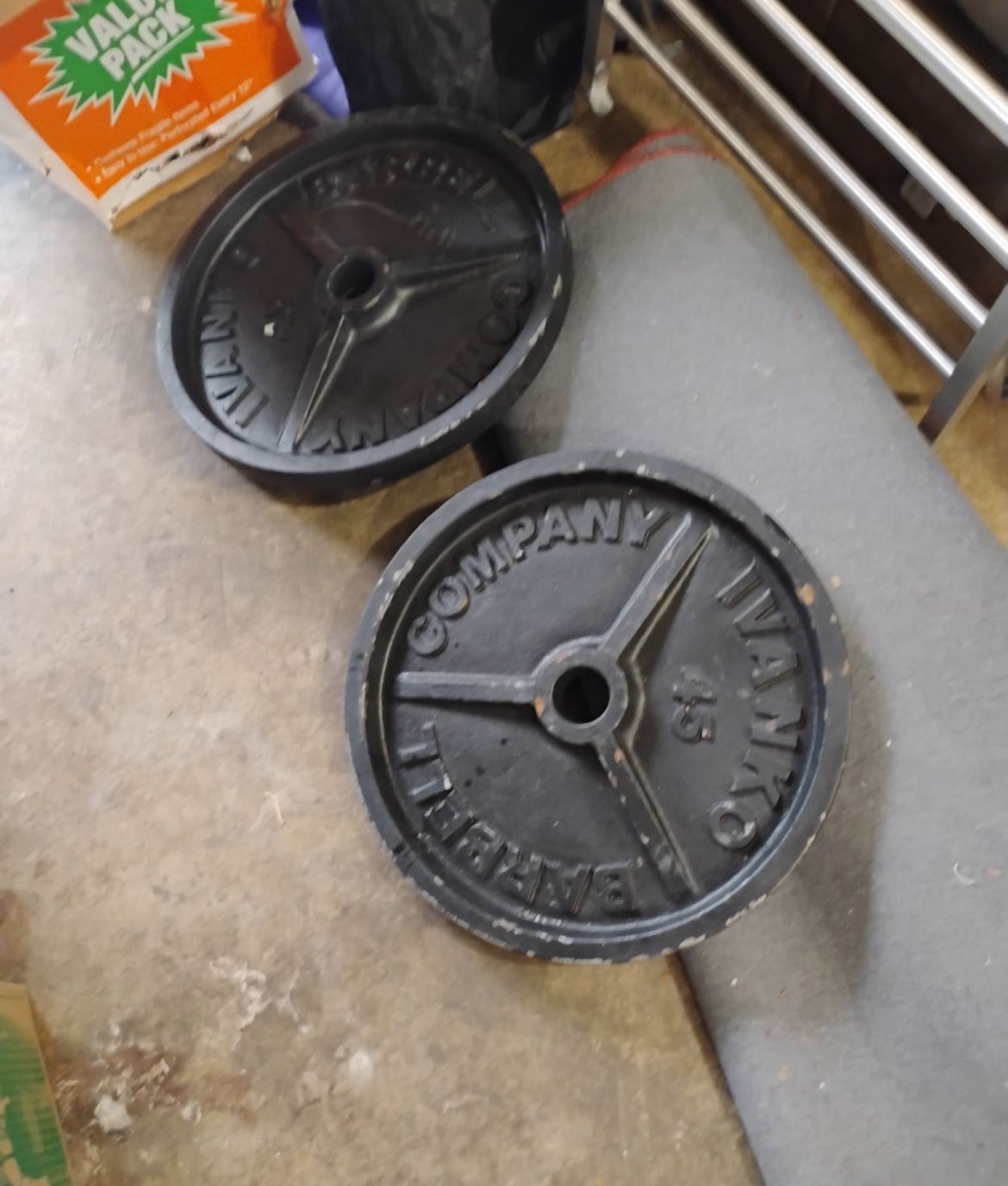 ***IVANKO WEIGHT PLATES