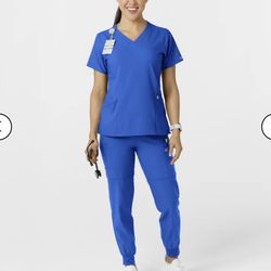 WonderWink Women's Flex Back V-Neck Scrub Top