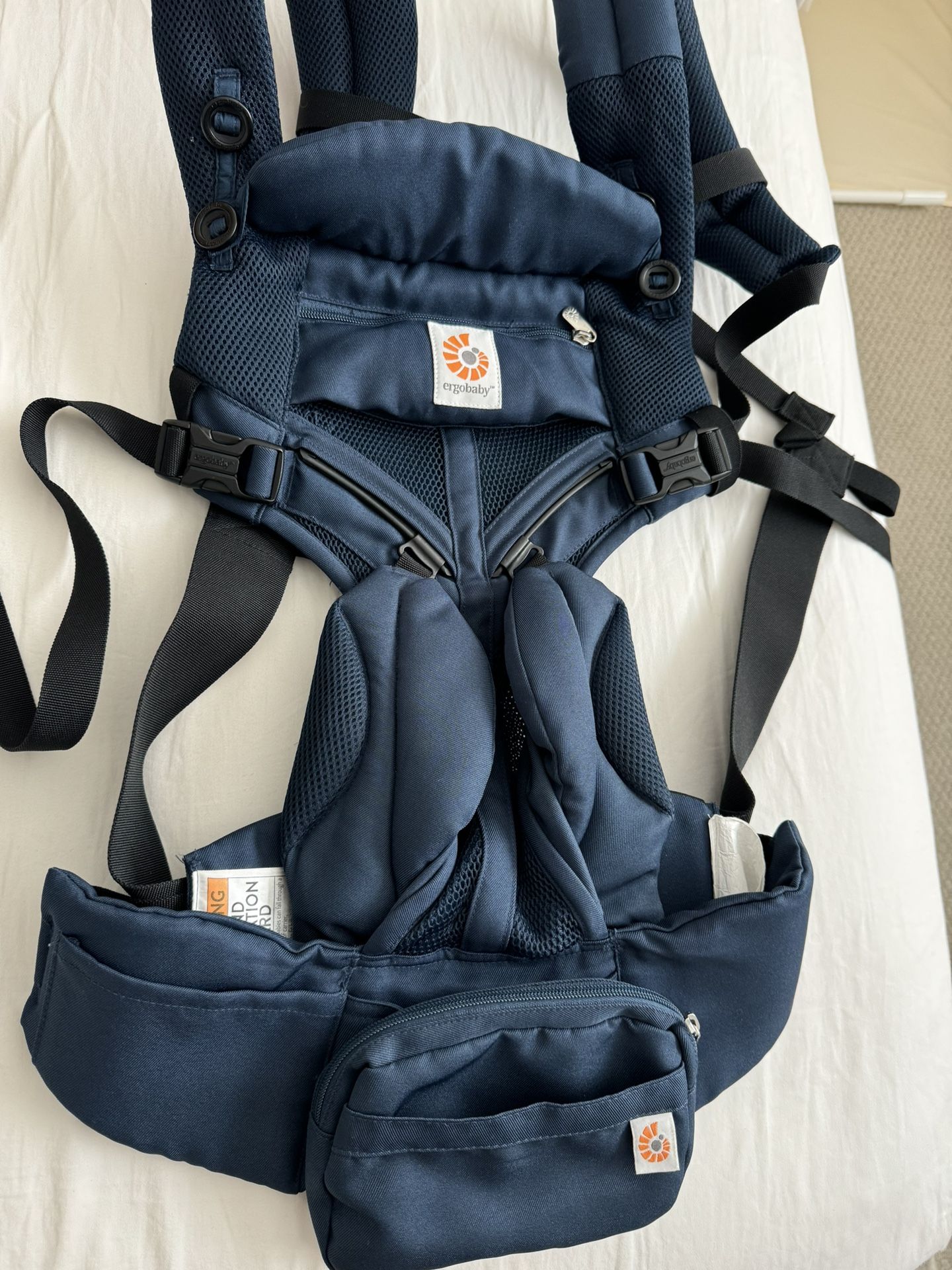 Ergobaby Carrier With Removable Drool/teething Cloth Pad